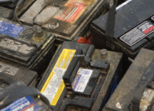 old car batteries