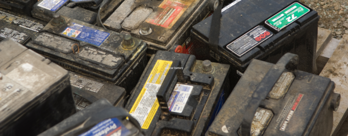 old car batteries