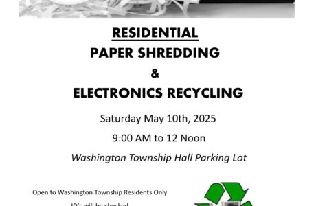 PAPER SHREDDING & ELECTRONICS RECYCLING EVENT